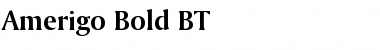 Download Amerigo BT Bold Font Title Preview