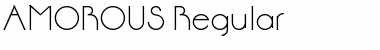 Download AMOROUS Regular Font Title Preview