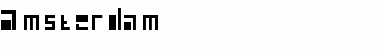 Download Amsterdam Regular. Font Title Preview