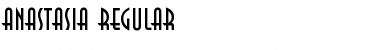 Download Anastasia Regular Font Title Preview