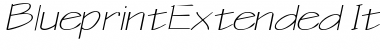 Download BlueprintExtended Italic Font Title Preview