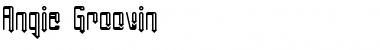 Download Angie Groovin Regular Font Title Preview