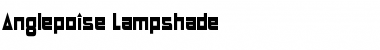 Download Anglepoise Lampshade Regular Font Title Preview