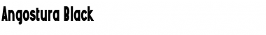 Download Angostura Black Regular Font Title Preview