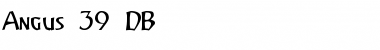 Download Angus 39 DB Normal Font Title Preview