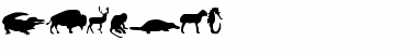 Download Animals Normal Font Title Preview