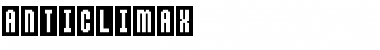 Download Anticlimax Regular Font Title Preview