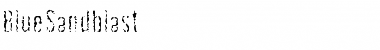 Download BlueSandblast Regular Font Title Preview