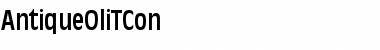 Download AntiqueOliTCon Regular Font Title Preview