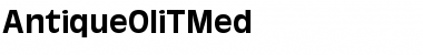 Download AntiqueOliTMed Regular Font Title Preview