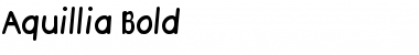Download Aquillia Bold Font Title Preview