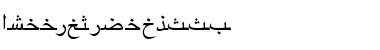 Download ArabicRiyadhSSK Regular Font Title Preview