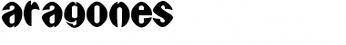 Download Aragones Regular Font Title Preview