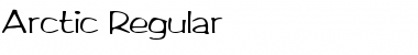 Download Arctic Regular Font Title Preview