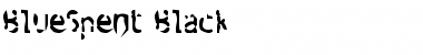 Download BlueSpent Black Font Title Preview