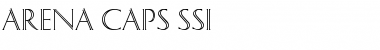 Download Arena Caps SSi Regular Font Title Preview