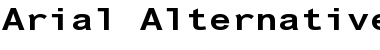 Download Arial Alternative Regular Font Title Preview