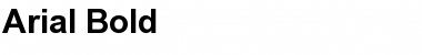 Download Arial Bold Font Title Preview