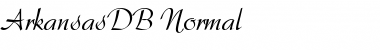 Download ArkansasDB Normal Font Title Preview