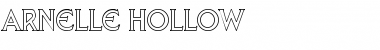 Download Arnelle Hollow Regular Font Title Preview