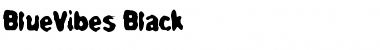 Download BlueVibes Black Font Title Preview
