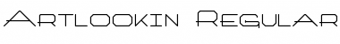 Download Artlookin Regular Font Title Preview