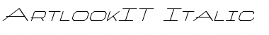 Download ArtlookIT Italic Font Title Preview