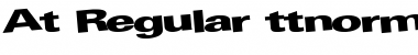Download At Regular Font Title Preview