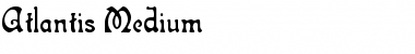 Download Atlantis Regular Font Title Preview