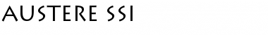 Download Austere SSi Regular Font Title Preview