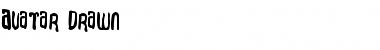Download Avatar Drawn Regular Font Title Preview