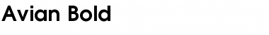 Download Avian Bold Font Title Preview