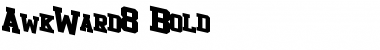 Download AwkWard8 Bold Font Title Preview