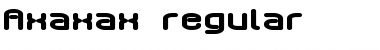 Download Axaxax Regular Font Title Preview