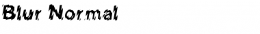 Download Blur Normal Font Title Preview