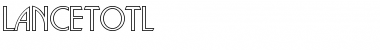 Download a_LancetOtl Regular Font Title Preview