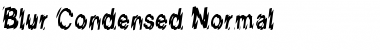 Download BlurCondensed Normal Font Title Preview