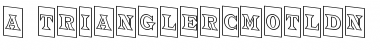 Download a_TrianglerCmOtlDn Regular Font Title Preview