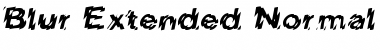 Download BlurExtended Normal Font Title Preview