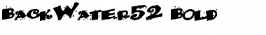 Download BackWater52 Bold Font