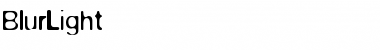 Download Blur Regular Font Title Preview