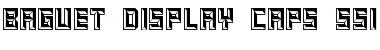 Download Baguet Display Caps SSi Regular Font Title Preview