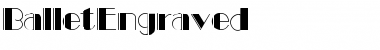 Download BalletEngraved Regular Font Title Preview