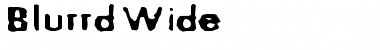 Download Blurrd Regular Font Title Preview
