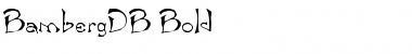 Download BambergDB Bold Font Title Preview
