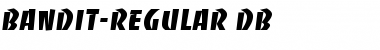 Download Bandit DB Regular Font Title Preview