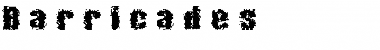 Download Barricades Regular Font Title Preview