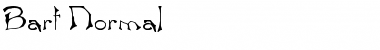 Download Bart Normal Font Title Preview