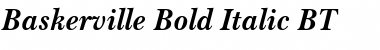 Download Baskerville Bold Italic Font