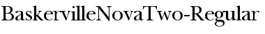 Download BaskervilleNovaTwo Regular Font Title Preview